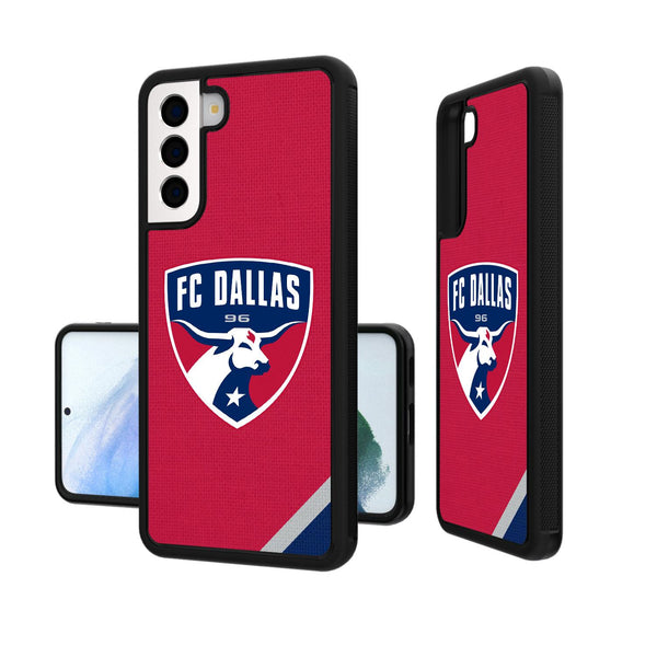 FC Dallas  Diagonal Stripe Galaxy Bump Case
