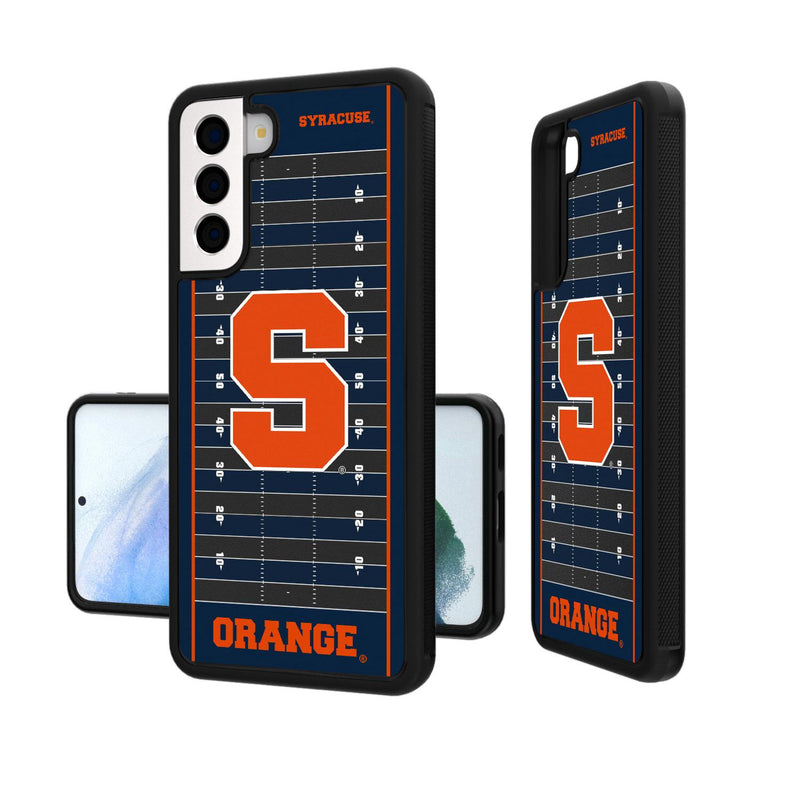 Syracuse Orange Football Field Galaxy Bump Case