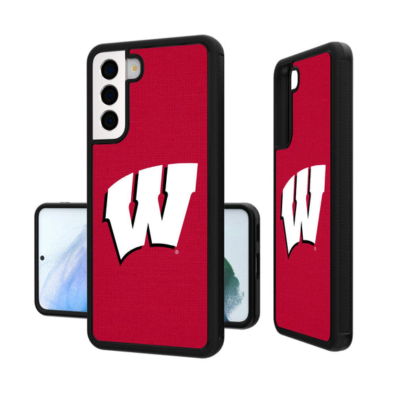 Wisconsin Badgers Solid Galaxy Bump Case