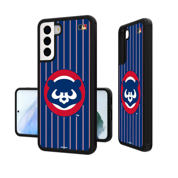 Chicago Cubs Home 1979-1993 - Cooperstown Collection Pinstripe Galaxy Bump Case