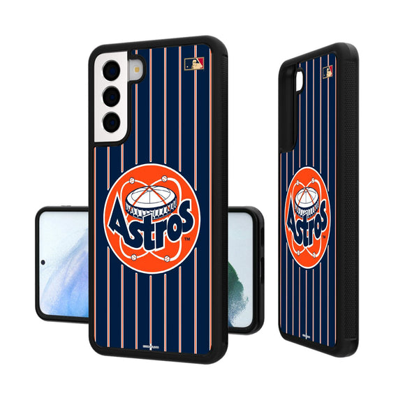 Houston Astros 1977-1993 - Cooperstown Collection Pinstripe Galaxy Bump Case