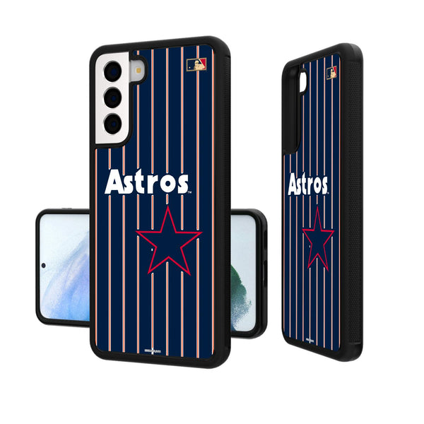 Houston Astros 1975-1981 - Cooperstown Collection Pinstripe Galaxy Bump Case