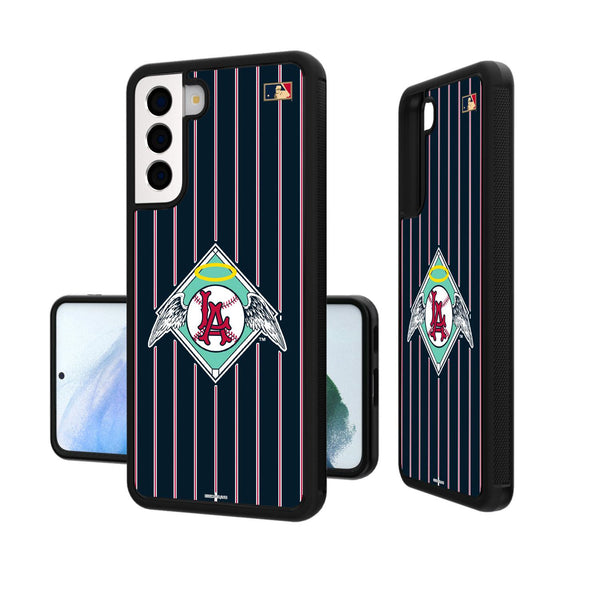 LA Angels 1961-1965 - Cooperstown Collection Pinstripe Galaxy Bump Case