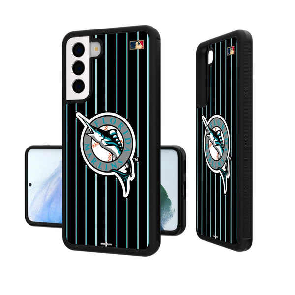 Miami Marlins 1993-2011 - Cooperstown Collection Pinstripe Galaxy Bump Case