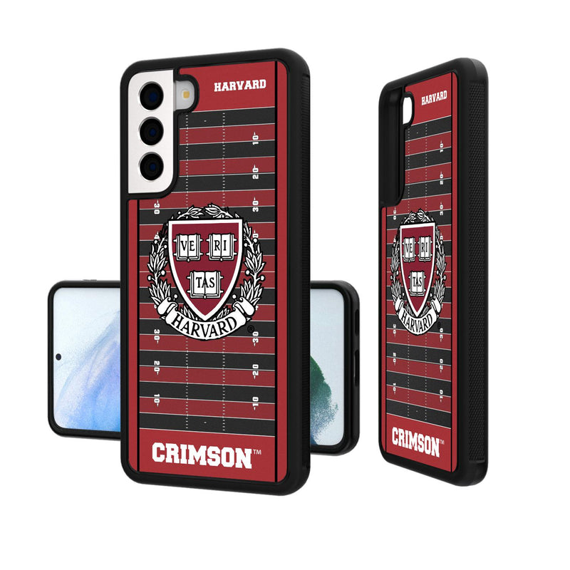 Harvard Crimson Football Field Galaxy Bump Case