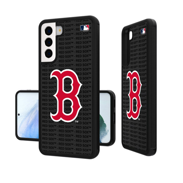 Boston Red Sox Blackletter Galaxy Bump Case