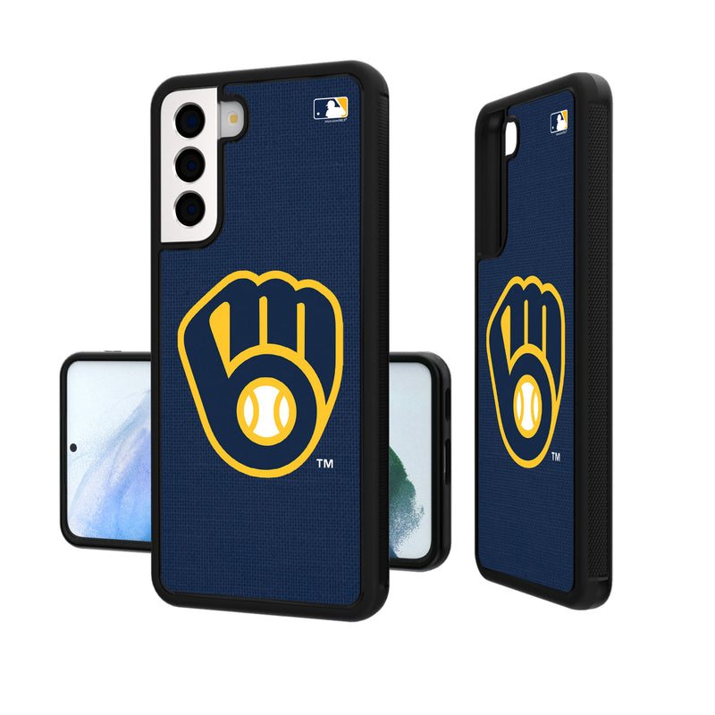 Milwaukee Brewers Solid Galaxy Bump Case