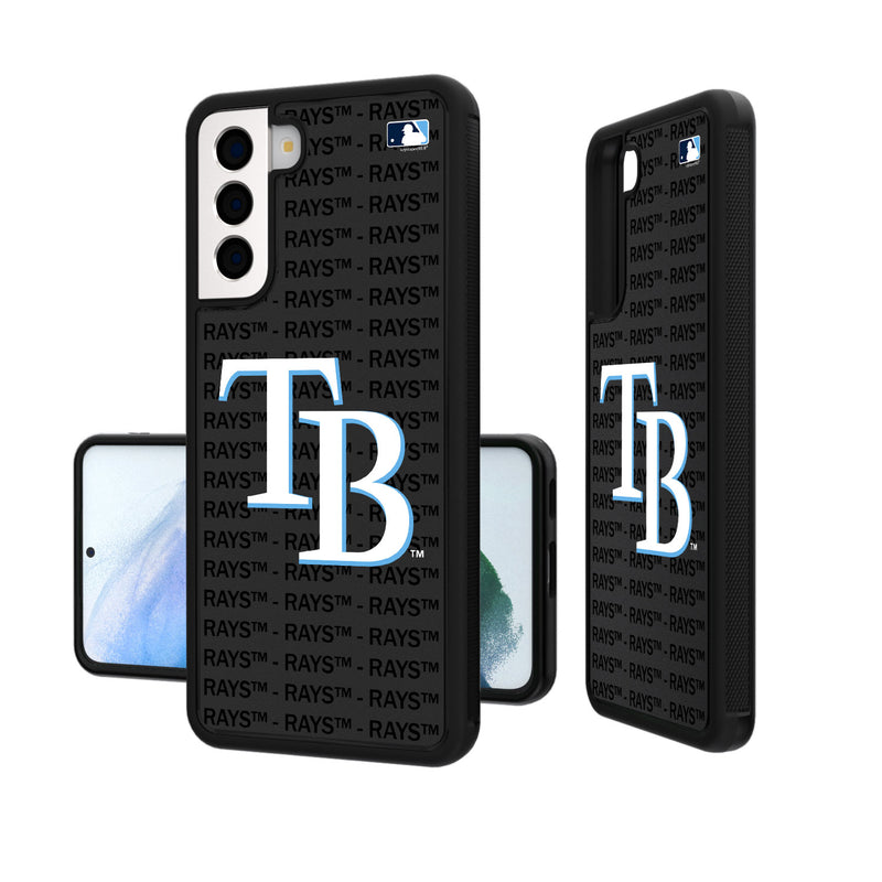 Tampa Bay Rays Blackletter Galaxy Bump Case