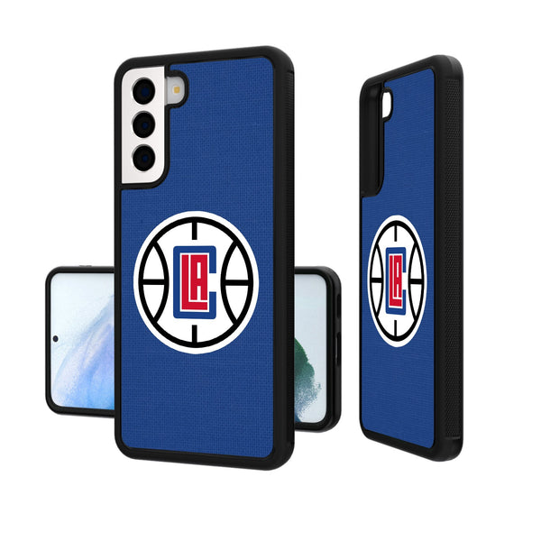 Los Angeles Clippers Solid Galaxy Bump Case