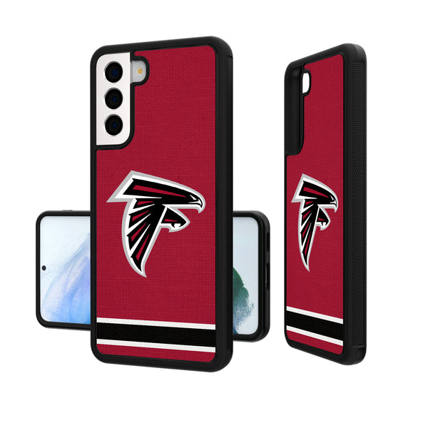 Atlanta Falcons Stripe Galaxy Bump Case