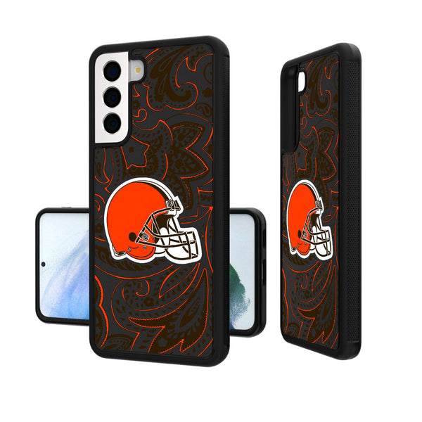 Cleveland Browns Paisley Galaxy Bump Case