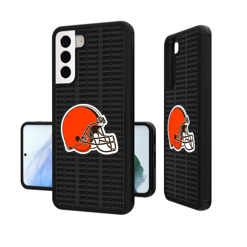 Cleveland Browns Blackletter Galaxy Bump Case