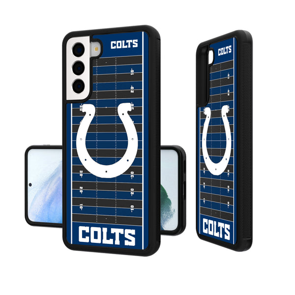 Indianapolis Colts Football Field Galaxy Bump Case