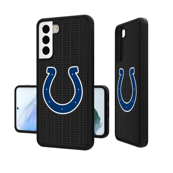 Indianapolis Colts Blackletter Galaxy Bump Case