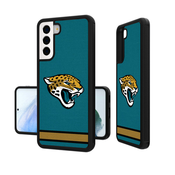 Jacksonville Jaguars Stripe Galaxy Bump Case