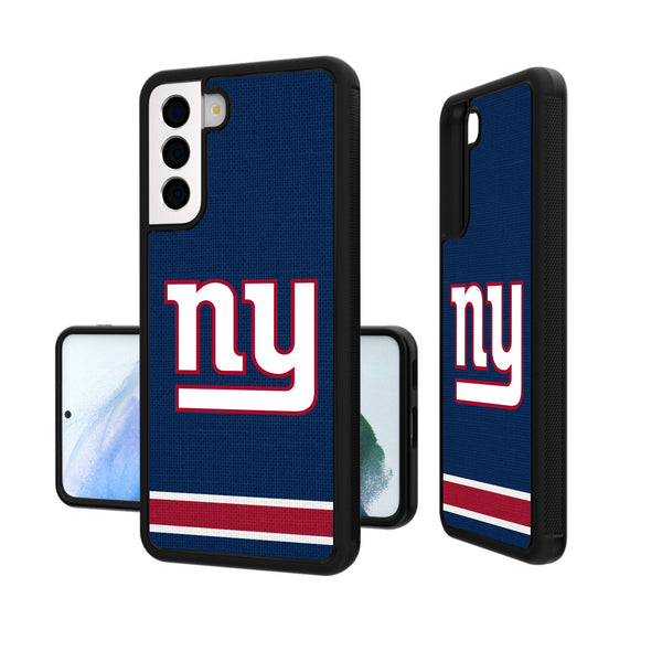 New York Giants Stripe Galaxy Bump Case