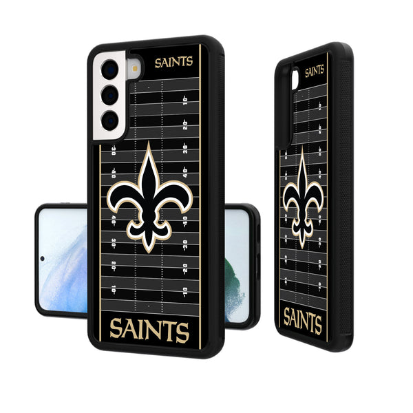 New Orleans Saints Football Field Galaxy Bump Case