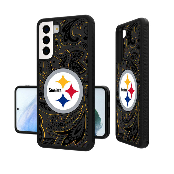 Pittsburgh Steelers Paisley Galaxy Bump Case