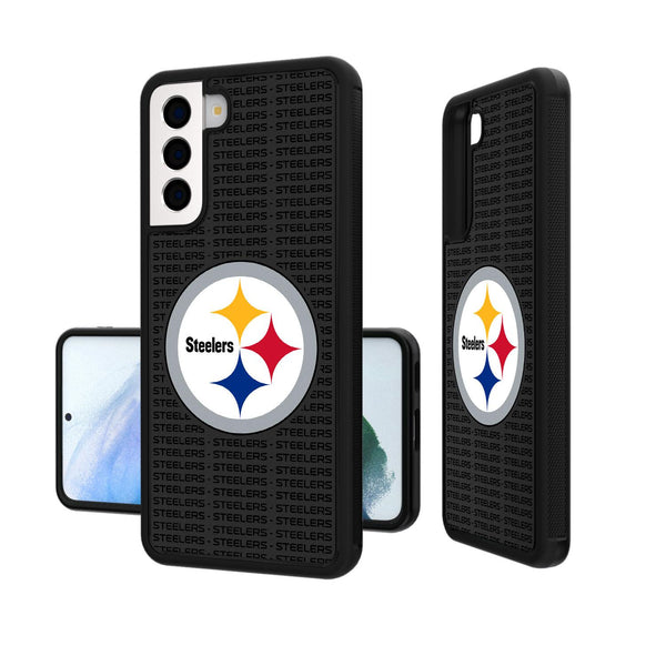 Pittsburgh Steelers Blackletter Galaxy Bump Case