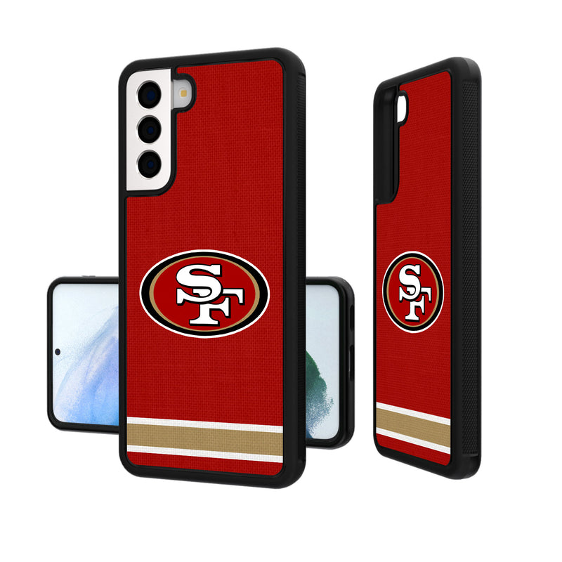 San Francisco 49ers Stripe Galaxy Bump Case