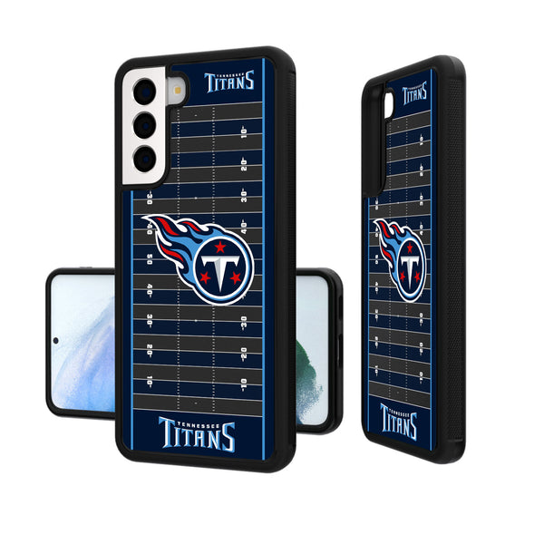 Tennessee Titans Football Field Galaxy Bump Case