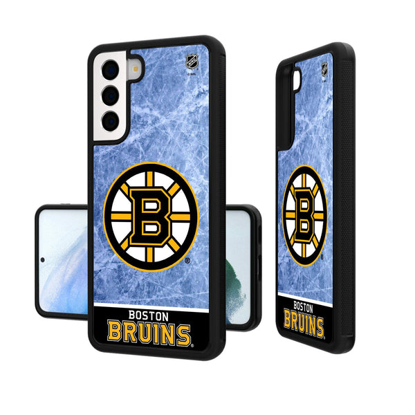Boston Bruins Ice Wordmark Galaxy Bump Case