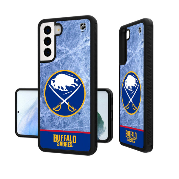 Buffalo Sabres Ice Wordmark Galaxy Bump Case
