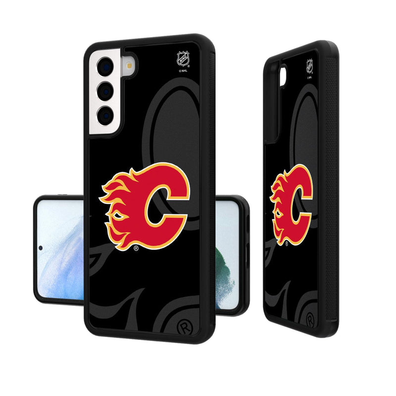 Calgary Flames Tilt Galaxy Bump Case