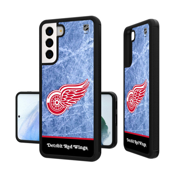 Detroit Red Wings Ice Wordmark Galaxy Bump Case