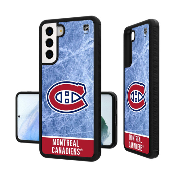 Montreal Canadiens Ice Wordmark Galaxy Bump Case