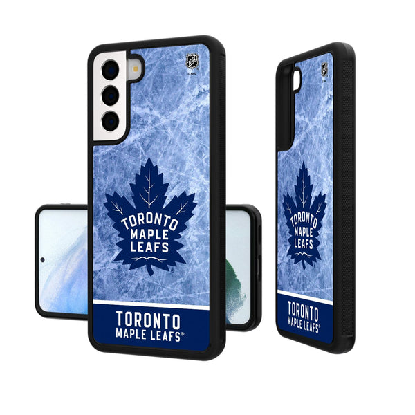 Toronto Maple Leafs Ice Wordmark Galaxy Bump Case