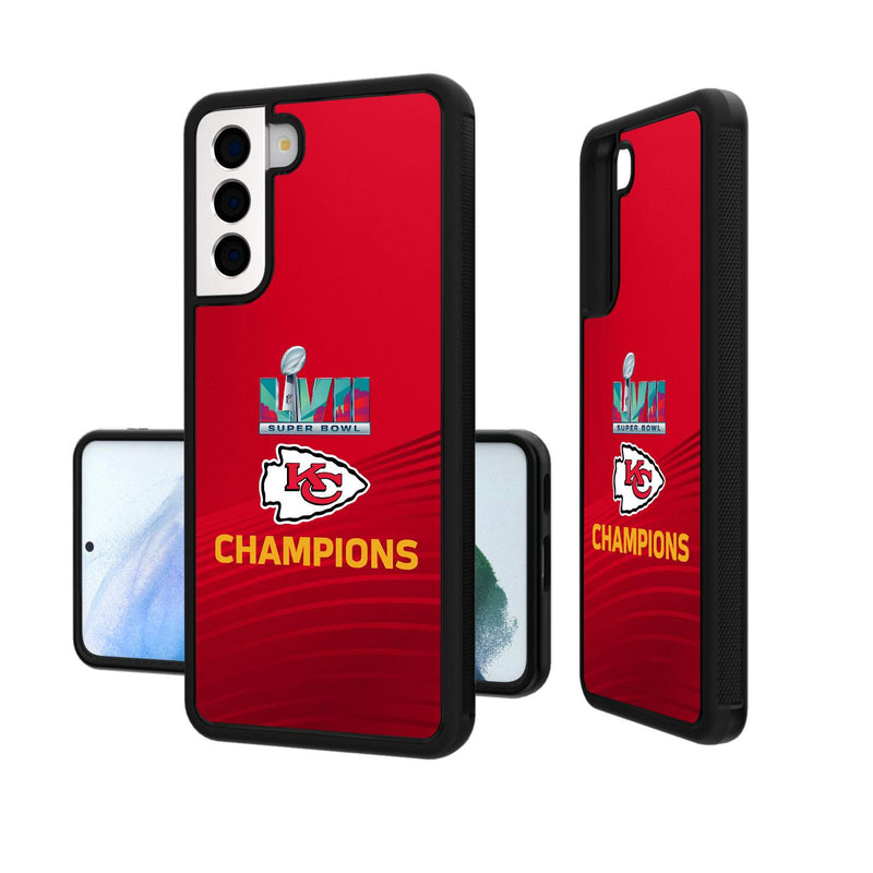 Kansas City Chiefs 2023 Super Bowl Loyal Solid Galaxy S20 Bumper Case