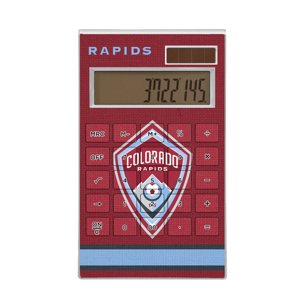 Colorado Rapids Stripe Desktop Calculator