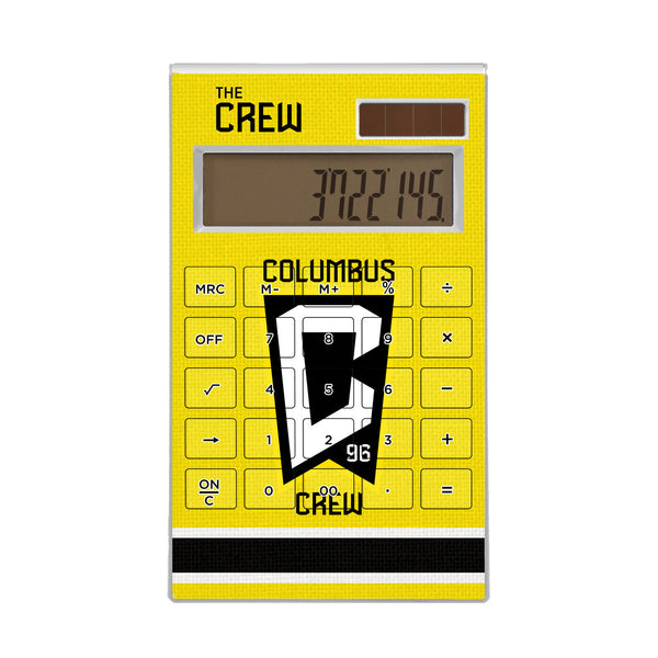 Columbus Crew Stripe Desktop Calculator