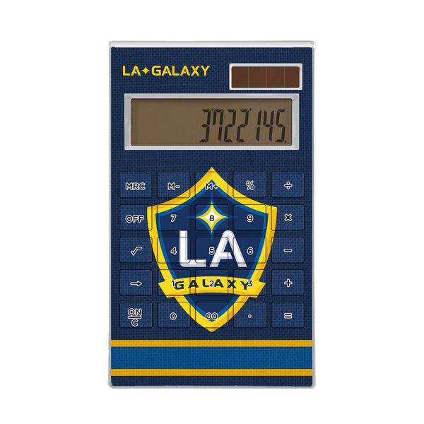 LA Galaxy  Stripe Desktop Calculator