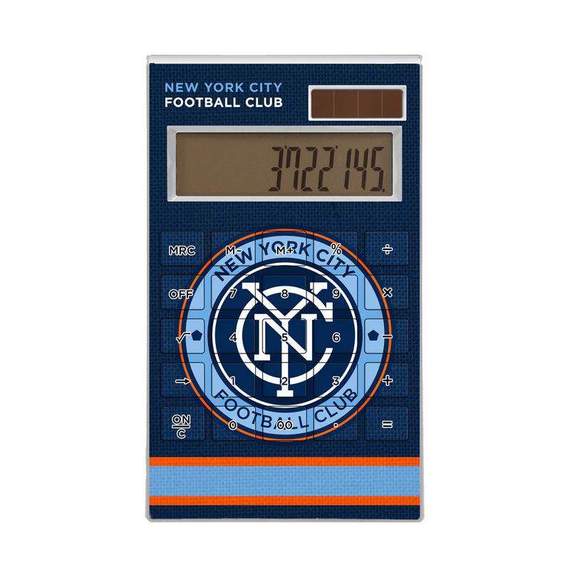 New York City FC  Stripe Desktop Calculator