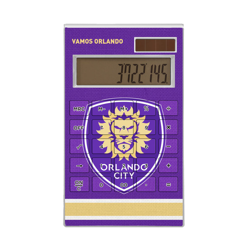 Orlando City Soccer Club  Stripe Desktop Calculator