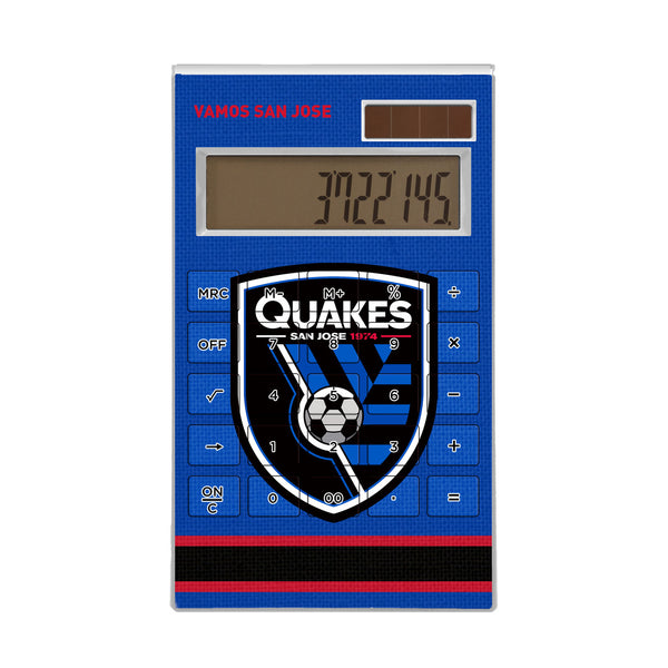 San Jose Earthquakes   Stripe Desktop Calculator