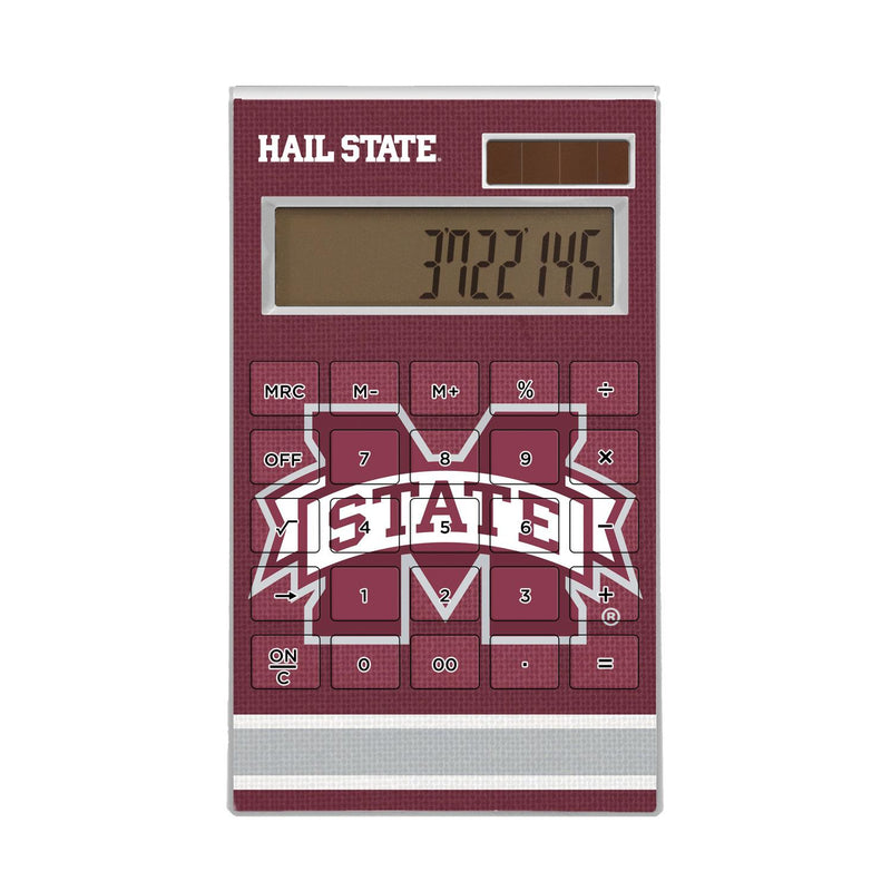Mississippi State Bulldogs Stripe Desktop Calculator