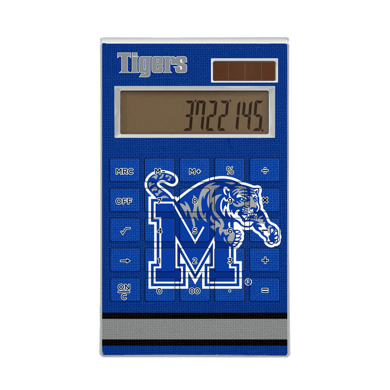 Memphis Tigers Stripe Desktop Calculator