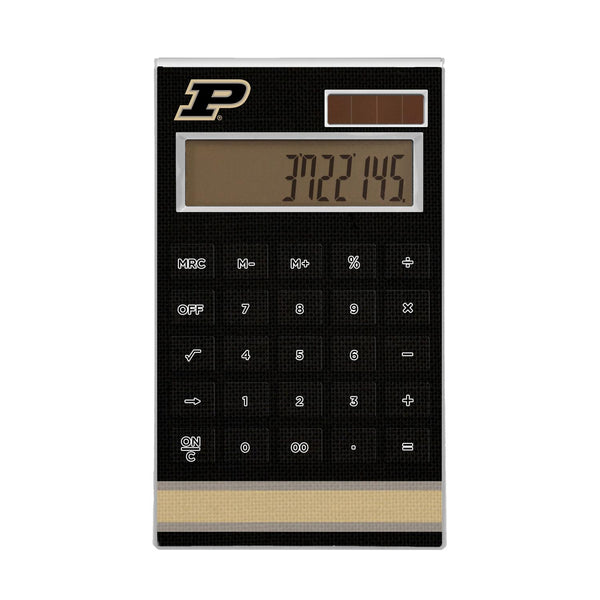 Purdue Boilermakers Stripe Desktop Calculator