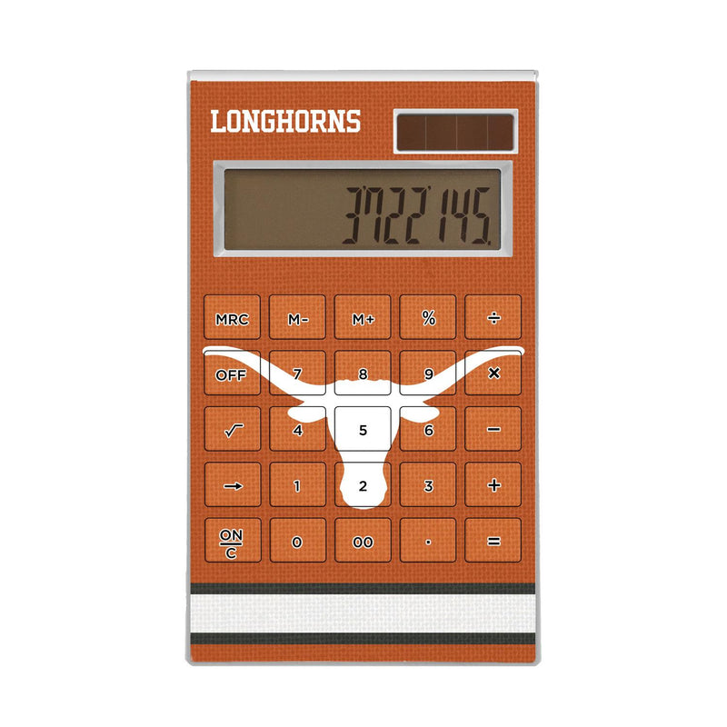 Texas Longhorns Stripe Desktop Calculator