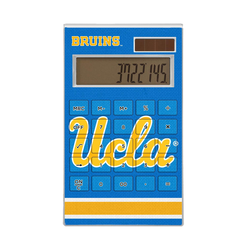 UCLA Bruins Stripe Desktop Calculator