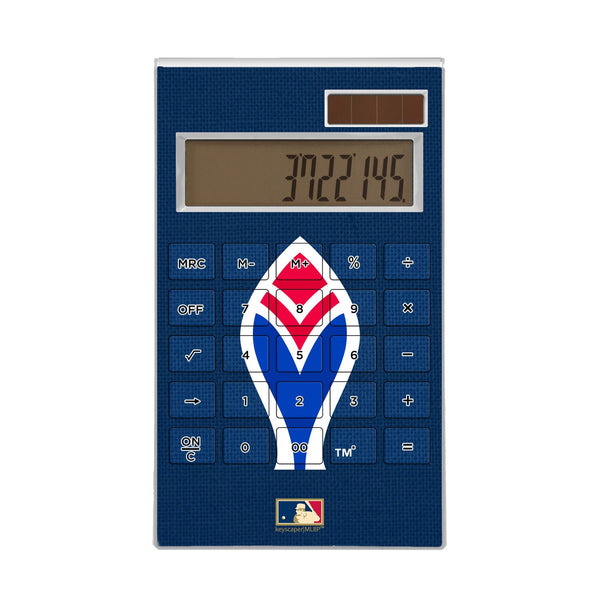 Atlanta Braves 1972-1975 - Cooperstown Collection Solid Desktop Calculator