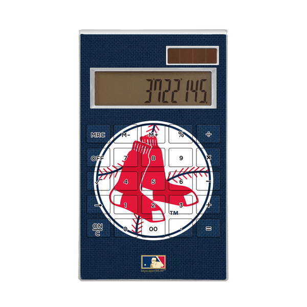 Boston Red Sox 1970-1975 - Cooperstown Collection Solid Desktop Calculator