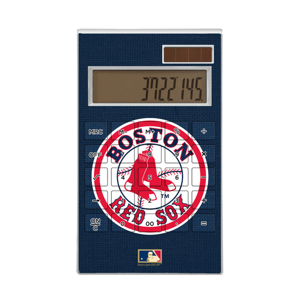 Boston Red Sox 1976-2008 - Cooperstown Collection Solid Desktop Calculator