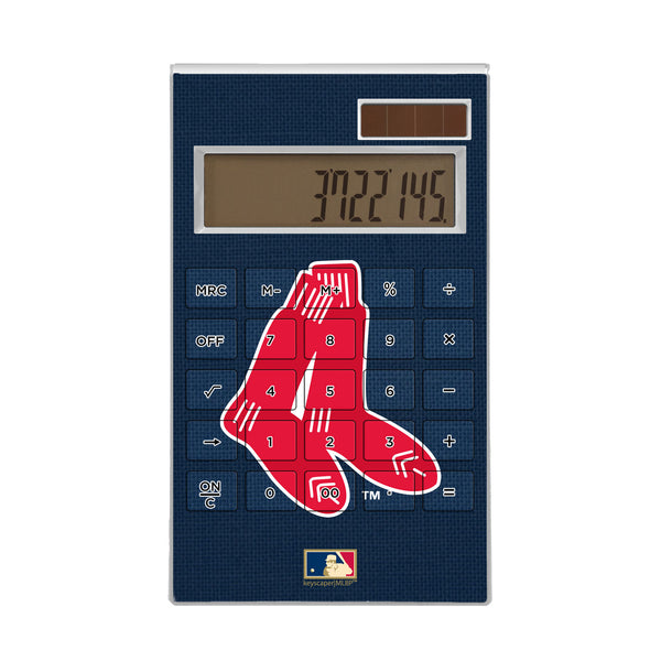 Boston Red Sox 1924-1960 - Cooperstown Collection Solid Desktop Calculator