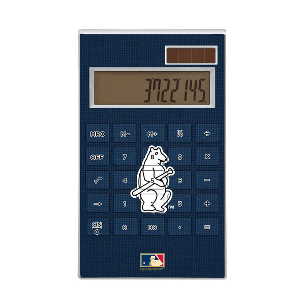 Chicago Cubs 1914 - Cooperstown Collection Solid Desktop Calculator