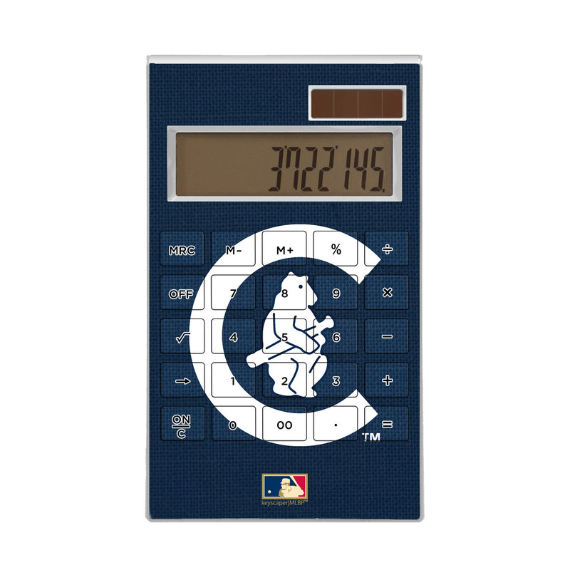 Chicago Cubs Home 1911-1912 - Cooperstown Collection Solid Desktop Calculator