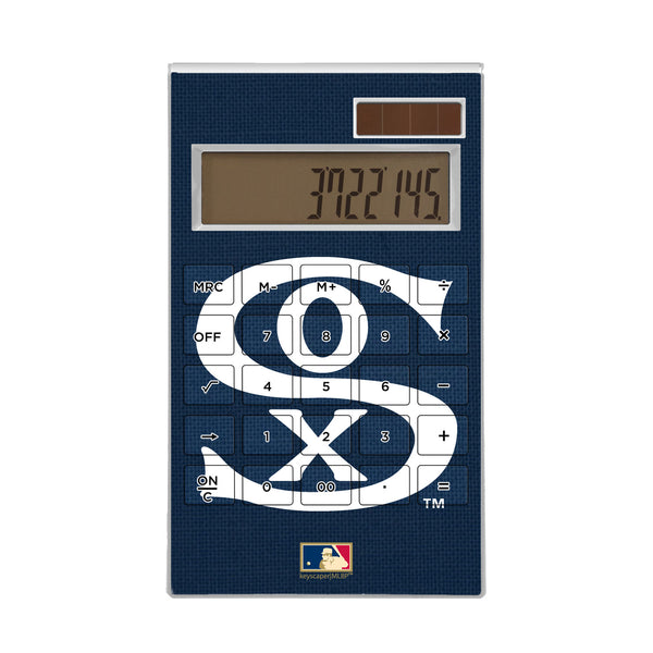 Chicago White Sox Road 1919-1921 - Cooperstown Collection Solid Desktop Calculator